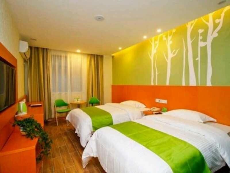 Vatica Anhui Hefei Heping Road Anhui Textile Mill Station Hotel Extérieur photo